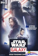 2018 Topps Star Wars Galaxy EXCLUSIVE Sealed Blaster Box- PATCH RELIC picture