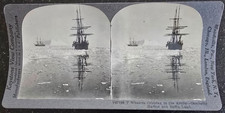 Keystone Stereo View, #V27198, 2 Whaling Ships In The Arctic picture