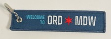 Chicago O’Hare Chicago Midway Airports Keychain Mayor Brandon Johnson Airplanes picture