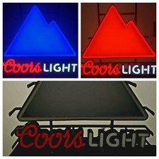 *RARE* COORS LIGHT 3 Modes Beer Hanging Sign 24