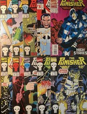Punisher War Zone #1 2 3 4 5 6 7 8 10 & Annual 1 1992 Marvel Comic Lot picture