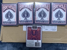Bicycle Fashion INDIGO Cards Gtd Authentic Very HTF picture