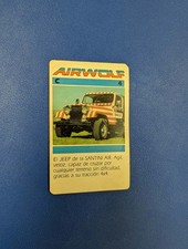 1984 airwolf Argentina chromy card # C4 very tough picture