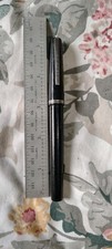 ESTERBROOK BLACK FOUNTAIN PEN RESIN 1555 GREGG NIB SHORT HAND PEN picture