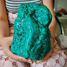 8.03LB Laboratory cultivation of rough crystals of turquoise for repairin picture