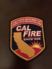 California Department Of Forestry & Fire Protection Patch Shoulder Large picture