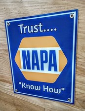 Napa Auto Parts Gas Oil Gasoline Garage Mechanic Sign ..  on 10+ signs picture