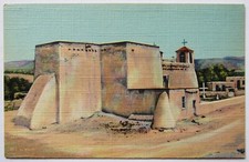 Ranchos De Taos Old Church New Mexico N.M. Postcard  picture