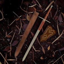 BRAVE Heart Sword William Wallace Scottish Claymore Handmade Medieval LOTR Gift picture