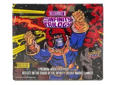 MARVEL ALLEGIANCE: THE INFINITY TRILOGY HOBBY BOX (UPPER DECK 2023) picture