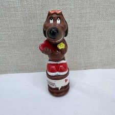 Vintage 2000 Reese's Peanut Butter Cups Dog Figure Heart Flower Collectible picture