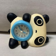 San-X Tarepanda Desk Alarm Clock Analog Figure Character Table Top Toy Decor picture