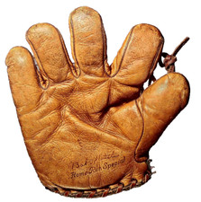 Babe Ruth Home-Run-Special Spalding Baseball Glove 1927 Iconic Supreme Condition picture