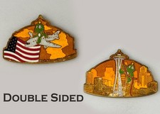 Seattle Space Needle Alien Geocaching Challenge Coin  J#11 picture