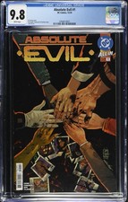 Absolute Evil #1 CGC 9.8 Cover A Camuncoli Ewing 1st Print AB Green Arrow 1st picture