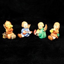 Goebel Hummel Angel Figurine Lot 4pc Music Theme HUM 238A 238B 238C 359 picture