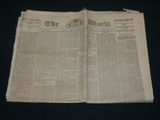 1868 SEPTEMBER 5 THE NEW YORK WORLD NEWSPAPER - LETTERS FROM VOLUNTEER - NP 5230 picture