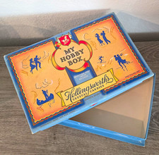 Vintage 1938 Candy Box Hollingsworth My Hobby Box Augusta GA Advertising picture