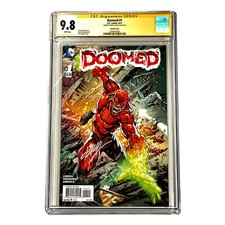 Doomed #1 CGC 9.8 SS Signed Ken Lashley Variant Cover RARE - AMAZING PIECE picture