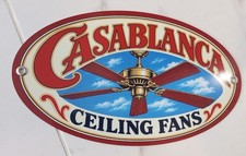 Casablanca Ceiling Fan nostalgia metal sign  picture