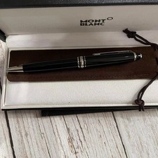Montblanc Platinum Finish Meisterstuck Classique Luxury Ballpoint Pen 164 picture