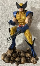 MARVEL COMICS DIAMOND SELECT WOLVERINE ON SKULLS STATUE 1531/2500 NO BOX picture