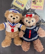 Authentic Disney Duffy Shelliemay Bear Sailor Keychain Plush Pendant 2024 NEW picture