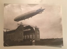 Rare 1936 Germany Hindenburg Zeppelin LZ 129 Hofphotograph Weyer picture