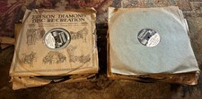 edison diamond disc records Antique Lot Of (20) Full List Below, Very Good + picture