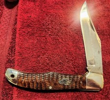 Vintage Rare Etched 1923-1942 Ka-Bar/Union Cut Co. Olean NY. Dog Head... picture