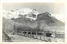 Steens Mountain Alvord Ranch Burns Oregon RPPC Vintage Postcard 1940s picture