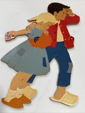 Heller Wooden Hansel Gretel Wall Art Storybook Fairy Tale 1968 1969 W Germany C picture