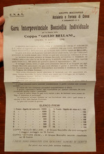 17484-FLYER, STEEL AND CREAM IRONWORKS, BOWLING RACE, BELLANI CUP picture