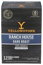 Yellowstone Coffee Pods Rnch Hs 12Pk Pack Of 3 picture