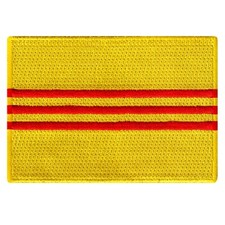 SOUTH VIETNAM FLAG PATCH embroidered iron-on EMBLEM ASIA TRAVEL SOUVENIR SAIGON picture