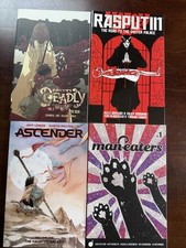 Image Comics Graphic Novel Lot - Pretty Deadly, Rasputin, Ascender, Maneaters picture