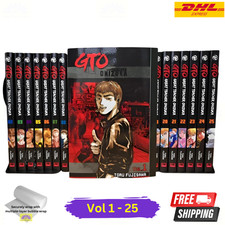 Great Teacher Onizuka GTO Manga Vol. 1-25 (Half/Full Set) English Version Comic picture