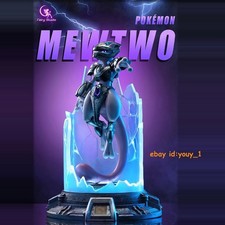 25CM In Stock Armored Mewtwo Fairy Studio Resin Figurine Collectibles Statue Toy picture