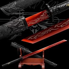 Handmade Sword/Real Katana/Full Tang/Fighting Master/High Manganese Steel/Combat picture