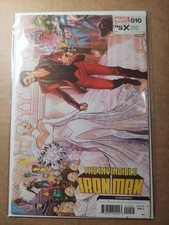 Invincible Iron Man #10 1:25 Ratio 2nd Print By Lucas Werneck KEY Tony... picture