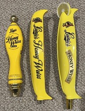 3 Lot Different Leinie's Leinenkuegel's Honey Weiss Bier Beer Tap Handle Canoe picture