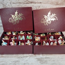 Danbury Mint Heavenly Angel Ornaments Lot of 23 with Original Box Vintage  picture