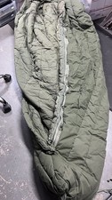 Vintage USGI Military Sleeping Bag Intermediate Cold Weather Mummy Bag picture