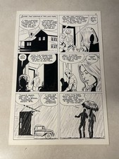 BIONIC WOMAN #5 ORIGINAL comic ART Jaime Sommers 1978 LINDSAY WAGNER Charlton picture