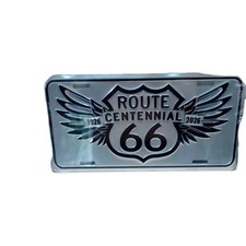 Route 66 Centennial 1926-2026 Metal License Plate picture