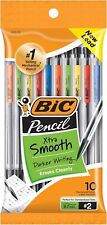 BIC Xtra-Smooth Mechanical Pencils With Erasers, Medium Point (0.7mm), 10-Cou... picture