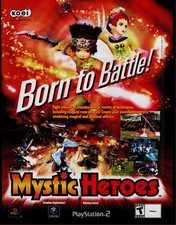 Mystic Heroes - KOEI Video Game Print Ad / Poster Promo Art 2002 picture
