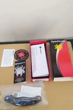 Spyderco Calypso 3.5 Knife ZDP189/420J2 Carbon Fiber, Manual, Sticker picture