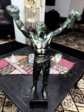 Rocky Balboa Statue Resin Boxing Figurine Movie Collectible Display Gift picture