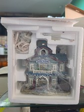 NIB Vintage Bluebird Elementary School Lemax 2003 Dillard’s Winter Glen picture